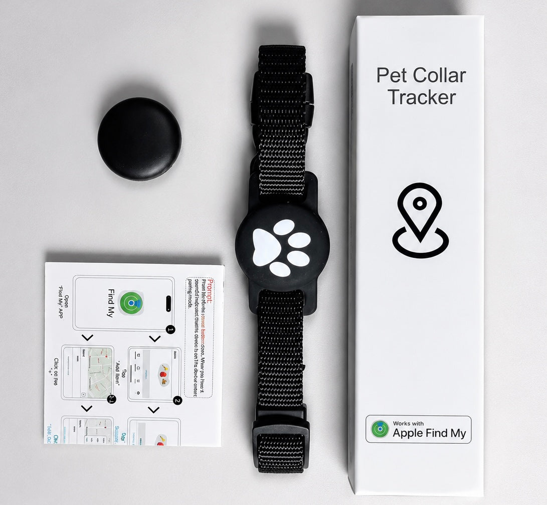 GPS Tracker with Pet Collar for Cats & Small Pets - Never lose your pet anymore